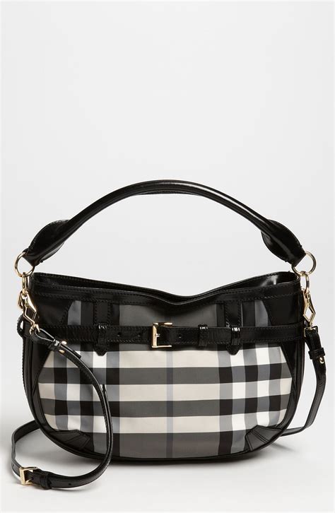 burberry prorsum black handbag check lining|Burberry prorsum purses.